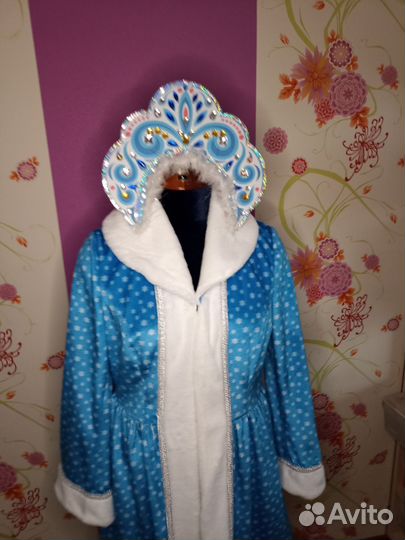 Костюм снегурочки взрослый