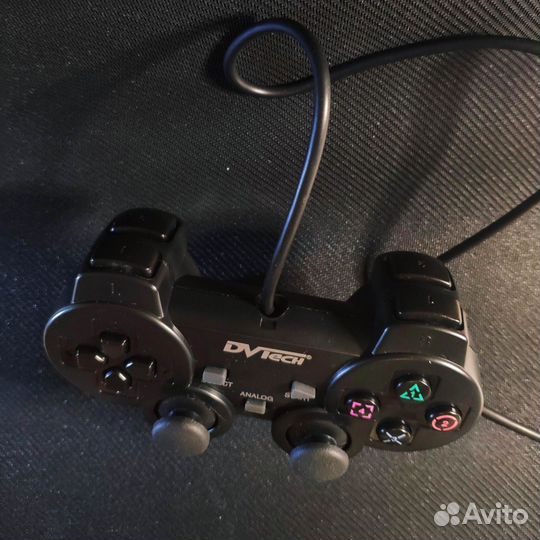 Геймпад DVTech JS26, проводной джойстик для пк