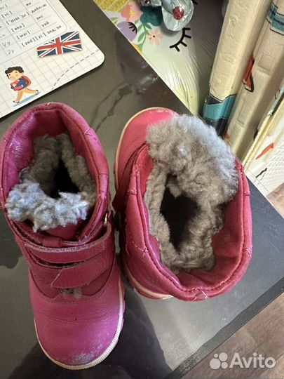Ботинки зимние для девочки 23
