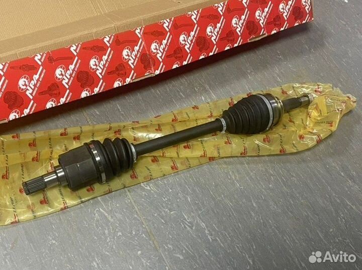 Полуось (привод) передний левый Solaris Rio