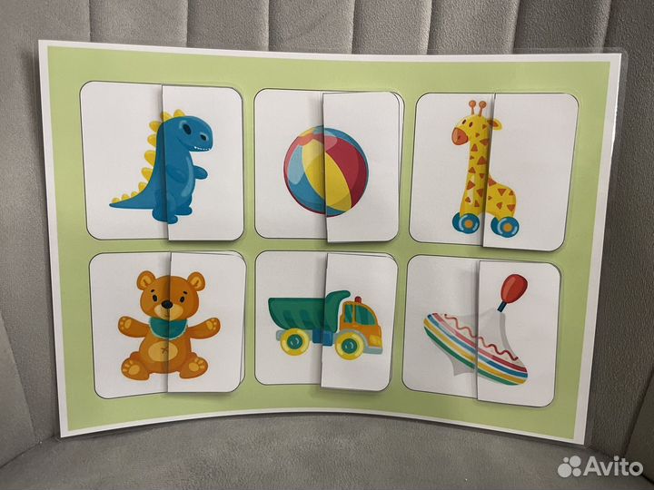 Развивающие игры на липучках