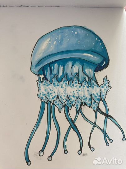 Обучение рисованию скетч маркерами для детей