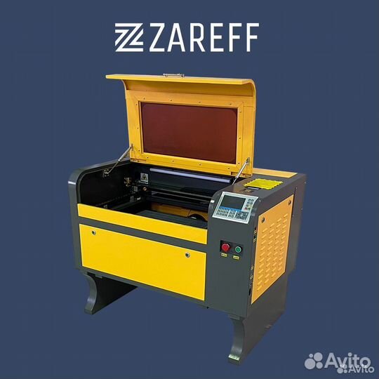 Лазерный станок Zareff M2 Ruida 600х400мм 50-130W