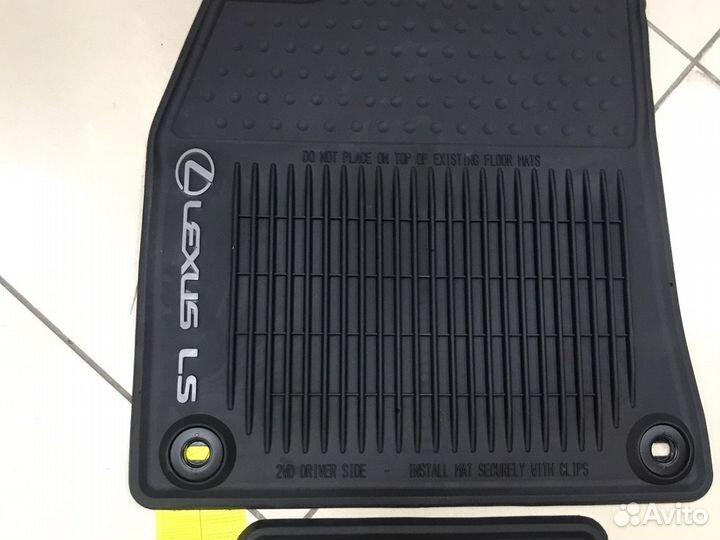Ковры салона lexus LS 460 2WD оригинал