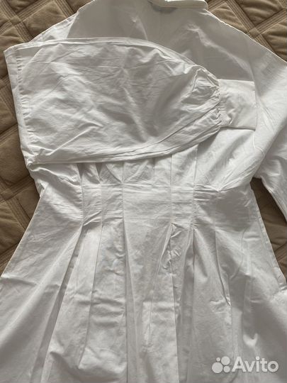Платье рубашка zara