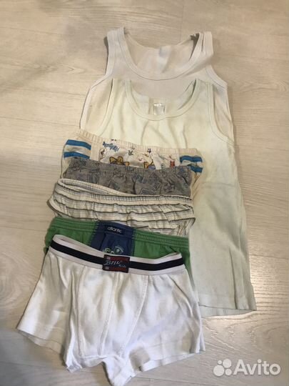 Вещи пакетом на мальчика 98-116 см. От 3 лет