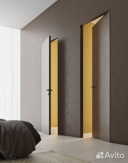 Двери скрытые межкомнатные под отделку