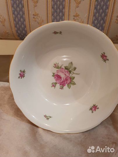 Салатник фарфорГДР Кахла 1950-60г