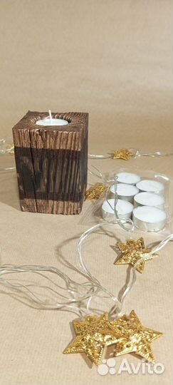 Подсвечник для тонкой свечи