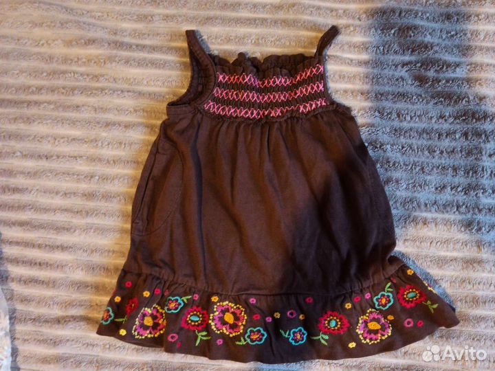 Пакет фирменных вещей на девочку 62 68