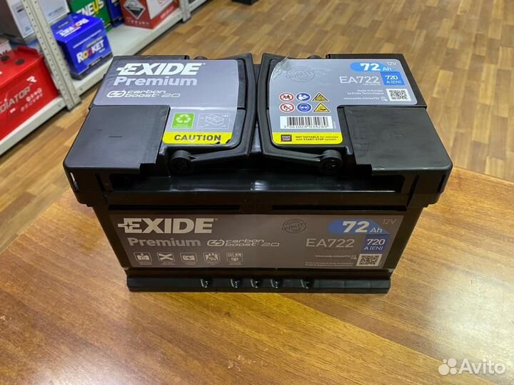 Аккумулятор Exide 72 Ач Premium на Форд Опель