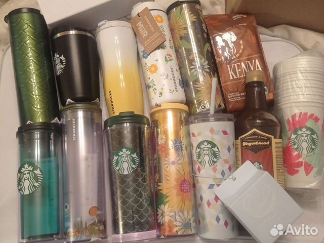 Кружки Starbucks Всех видов, Тамблеры Термосы Терм