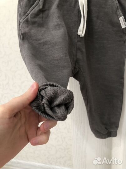 Брюки hm штаны для мальчика 80