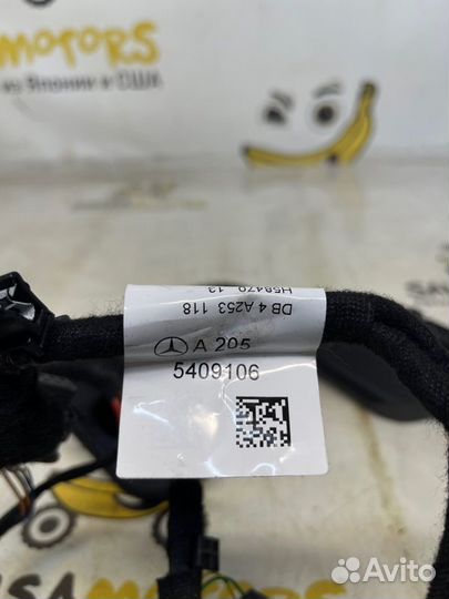 Проводка двери задняя правая Mercedes-Benz C180