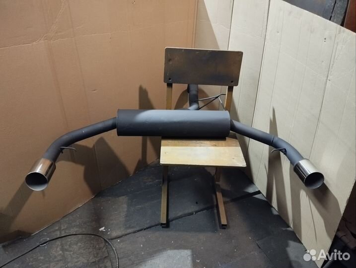 Глушитель раздвоенный niva нива