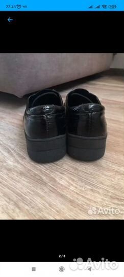 Туфли школьные для девочки 35