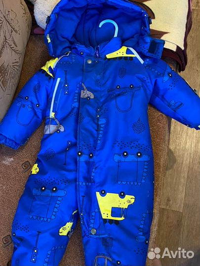 Детский зимний комбинезон на мальчика