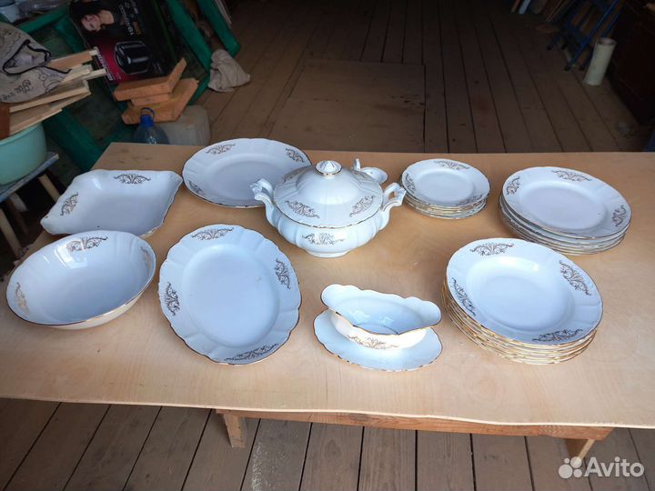 Столовый сервиз чехословакия