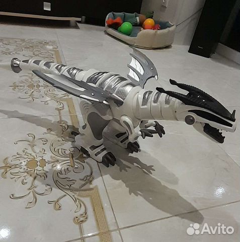 Интерактивный робот динозавр