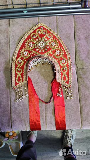 Кокошник детский