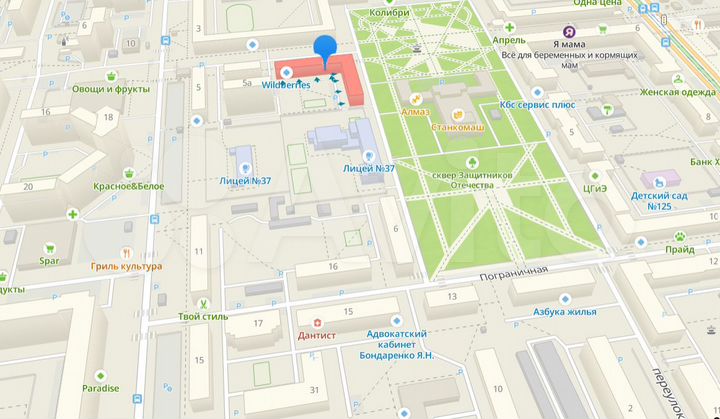 Торговая площадь, 90 м²