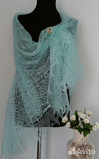 Платок пуховый Нежный Подарок