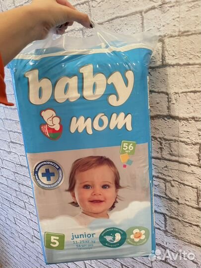 Подгузники baby mom 5