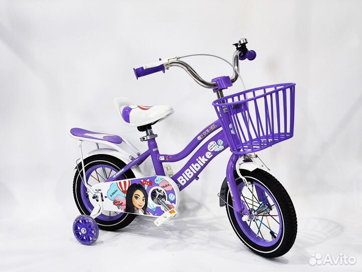Велосипед для девочки колесо 12 дюймов