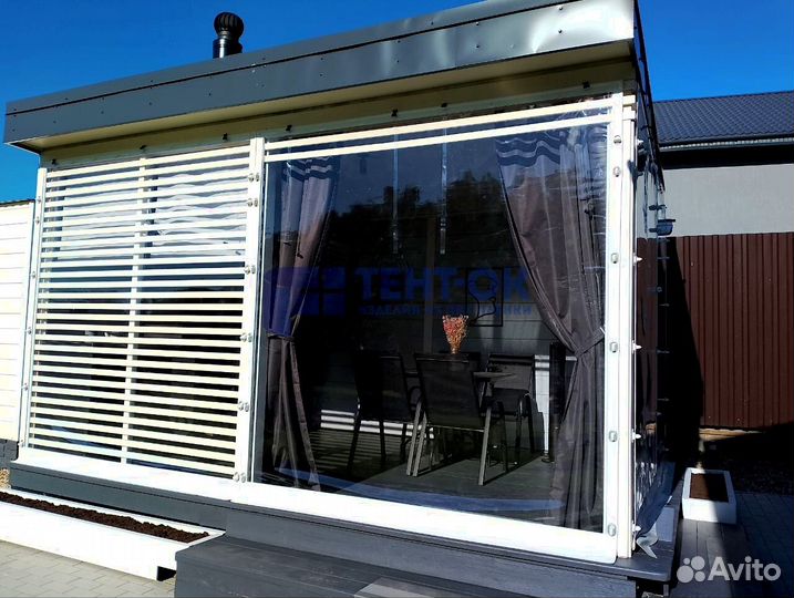 Мягкое стекло для беседок