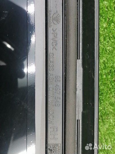 Стекло двери (форточка) заднее правое Daewoo Nexia