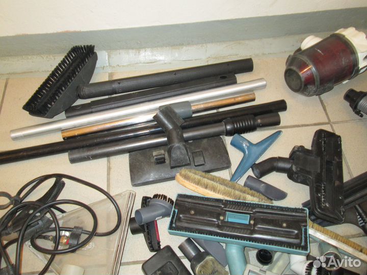 Насадки, трубы, шланги для пылесосов