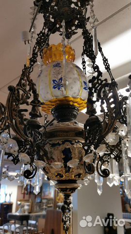 Люстра майолика