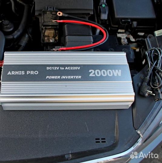 Преобразователь 12-220 Arhis Pro 2000 W инвертор