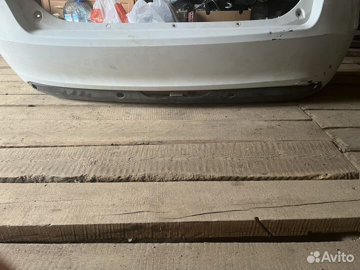 Задний бампер на весту