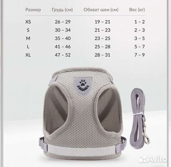 Шлейка для маленькой собаки