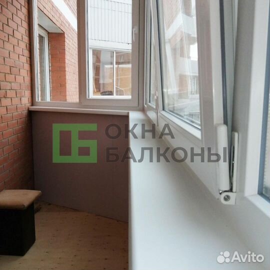 Остекление балконов в пятиэтажке