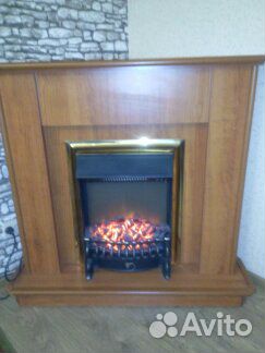 Электрокамин с угловым порталом