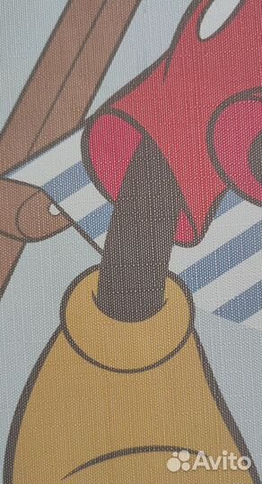 Икея, с ярким принтом Мики Маус Пеленальная доска