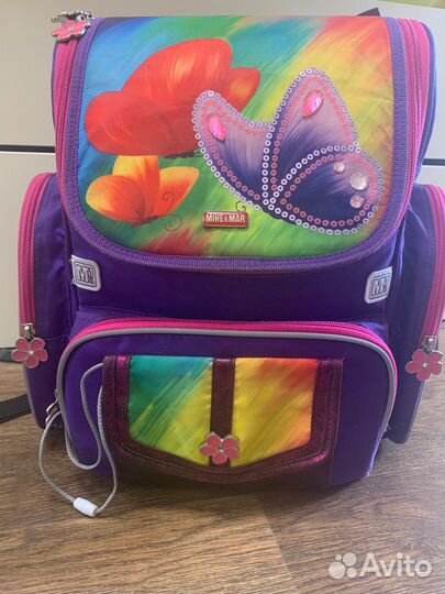 Рюкзак детский для девочки школьный