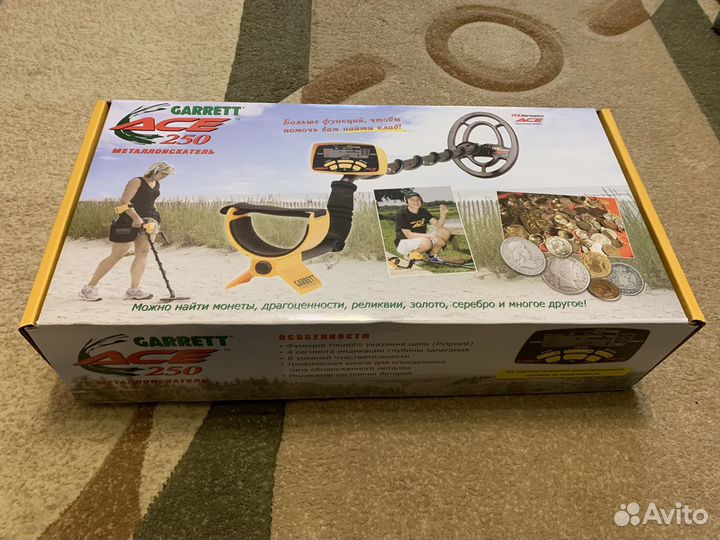 Металлоискатель garrett ace 250
