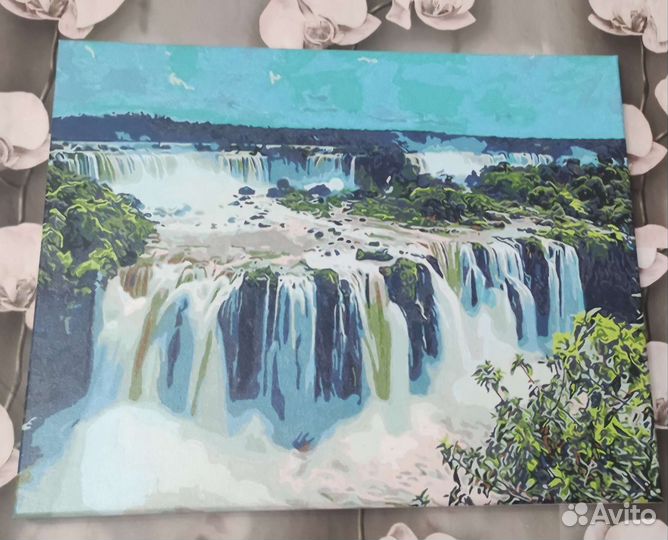 Готовая картина по номерам