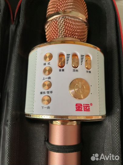 Микрофон с колонкой