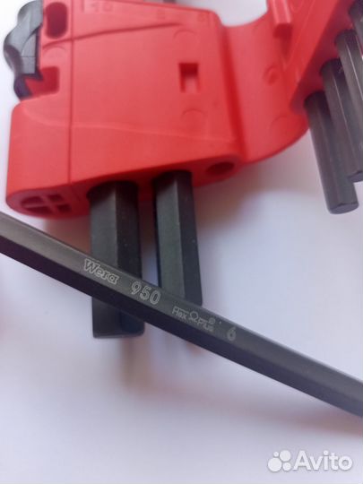 Н-р Г-образных ключей 950/9Hex-Plus 7 WE-021737