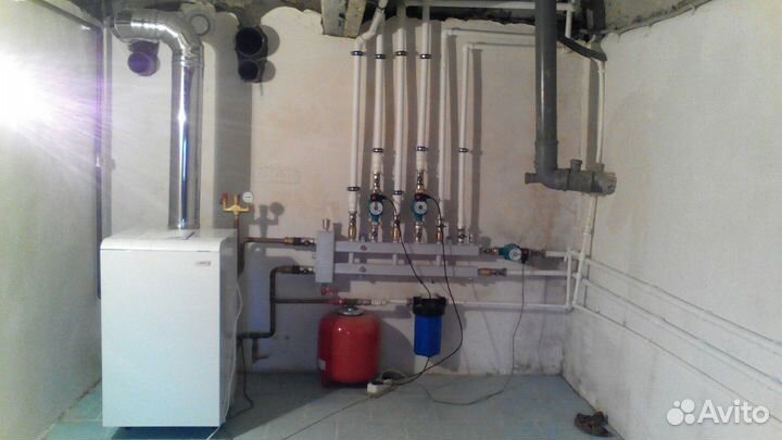 Отопление,водоснабжение,водоотведение и водоочистк