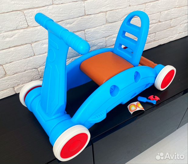 Машинка-каталка/качалка/толокар/ходунки 3в1