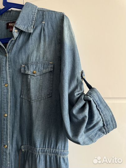 Платье джинсовое Viaggio р.50 новое