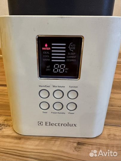 Увлажнитель воздуха ультразвуковой electrolux