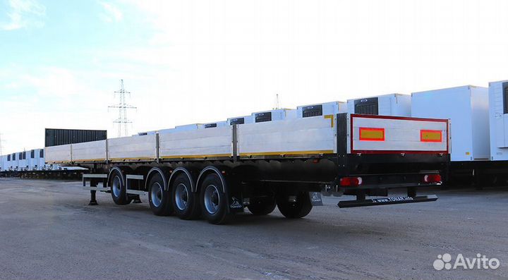 Полуприцеп бортовой Тонар B4-16V (97882), 2024