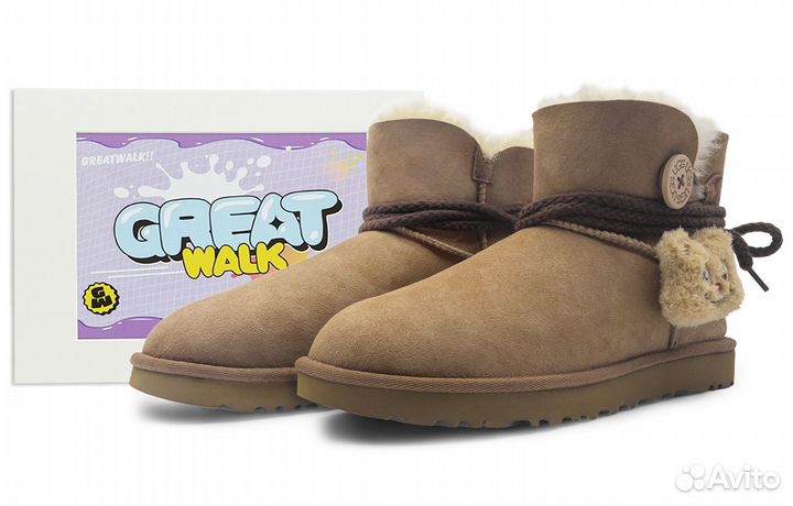 UGG Bailey Snow Boots Women's Chestnut (36)