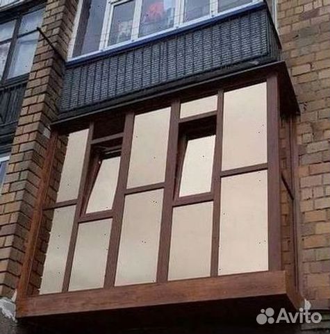 Балкон пластиковый пвх